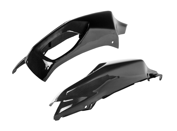 Tail Fairing Sides in 100% Carbon Fiber for Kawasaki ZX14/ZZR1400 2012+